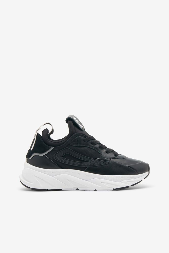 Fila Amore Trainers Black/White - Womens - 31690RITX